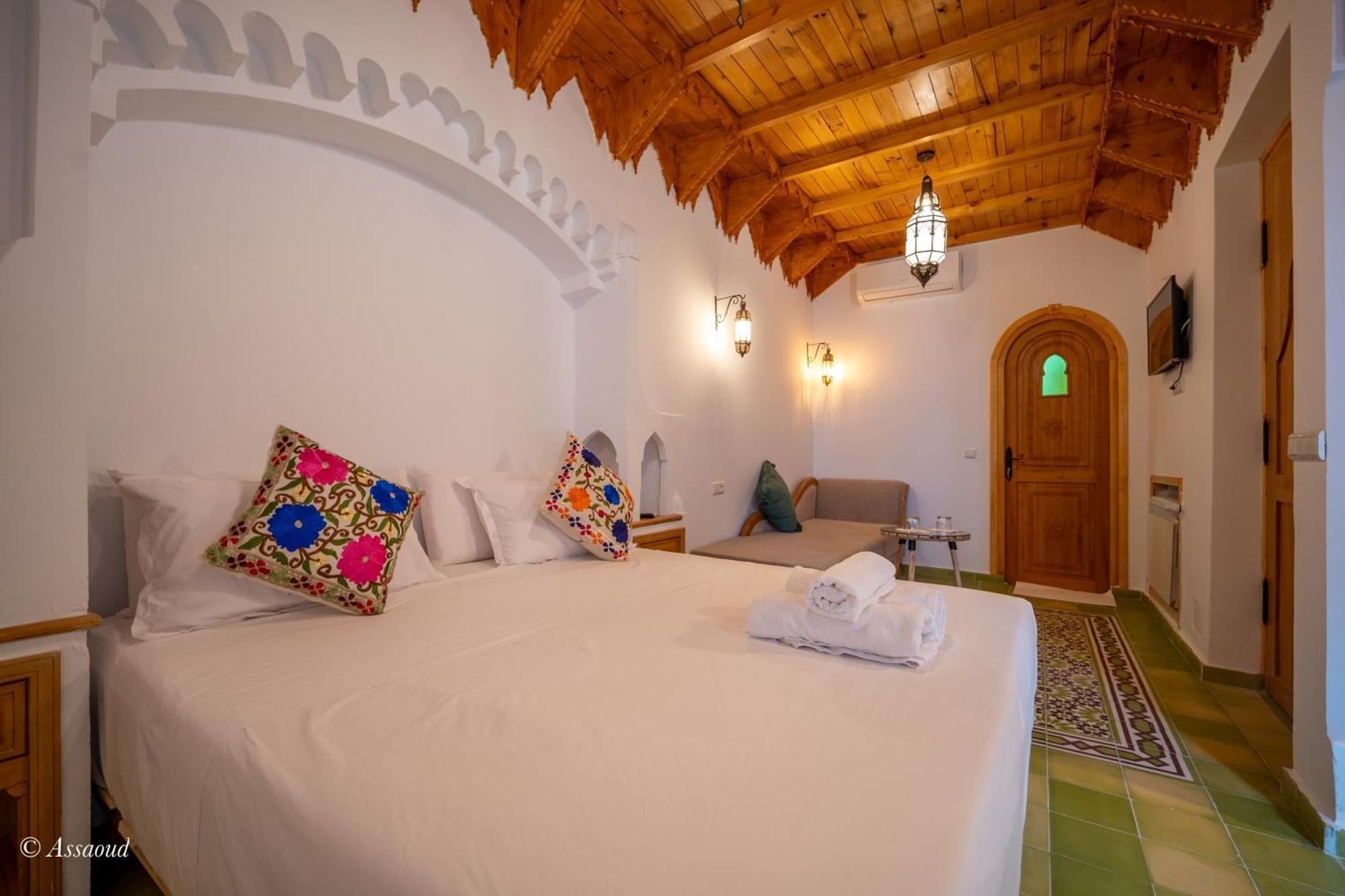 Riad Alhambra Chefchaouen Kamer foto