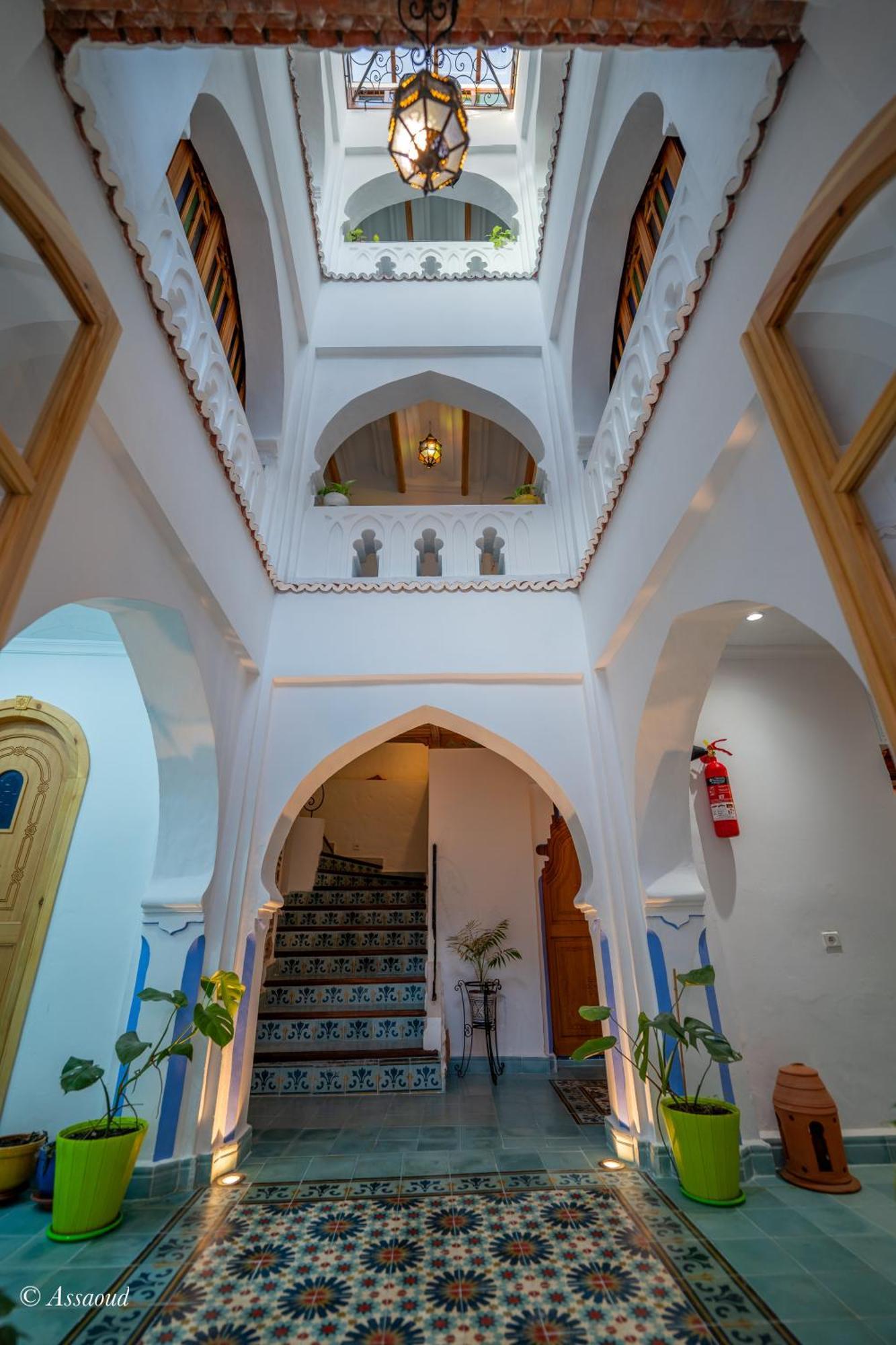 Riad Alhambra Chefchaouen Buitenkant foto