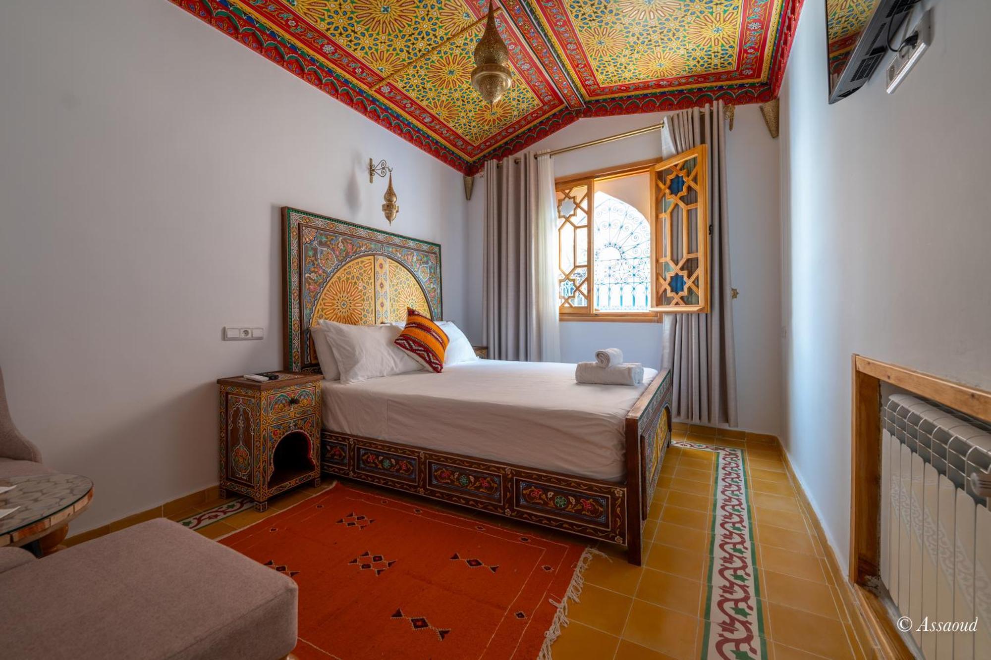 Riad Alhambra Chefchaouen Kamer foto