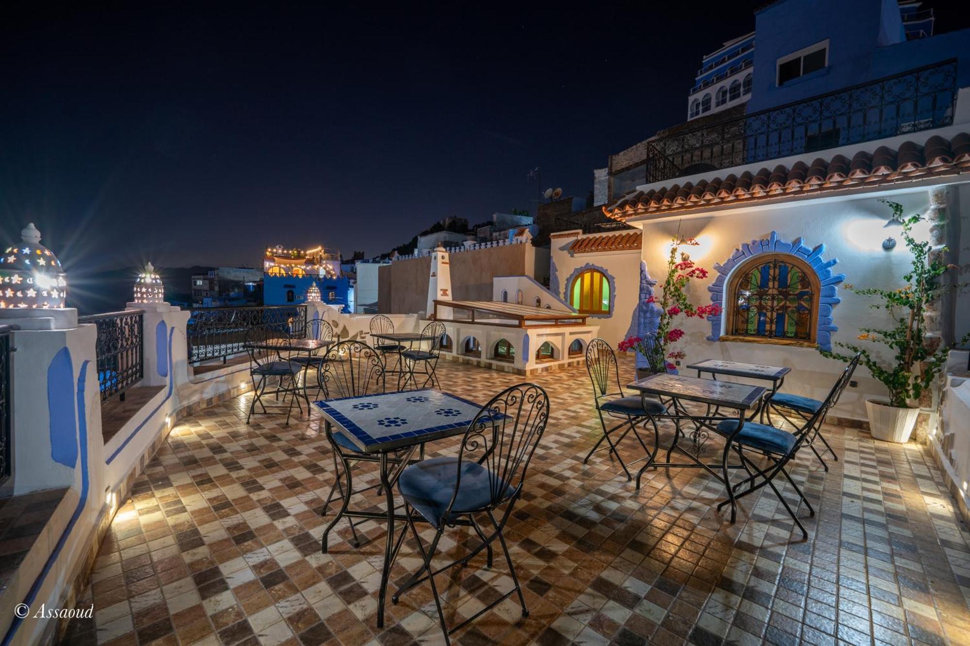 Riad Alhambra Chefchaouen Kamer foto